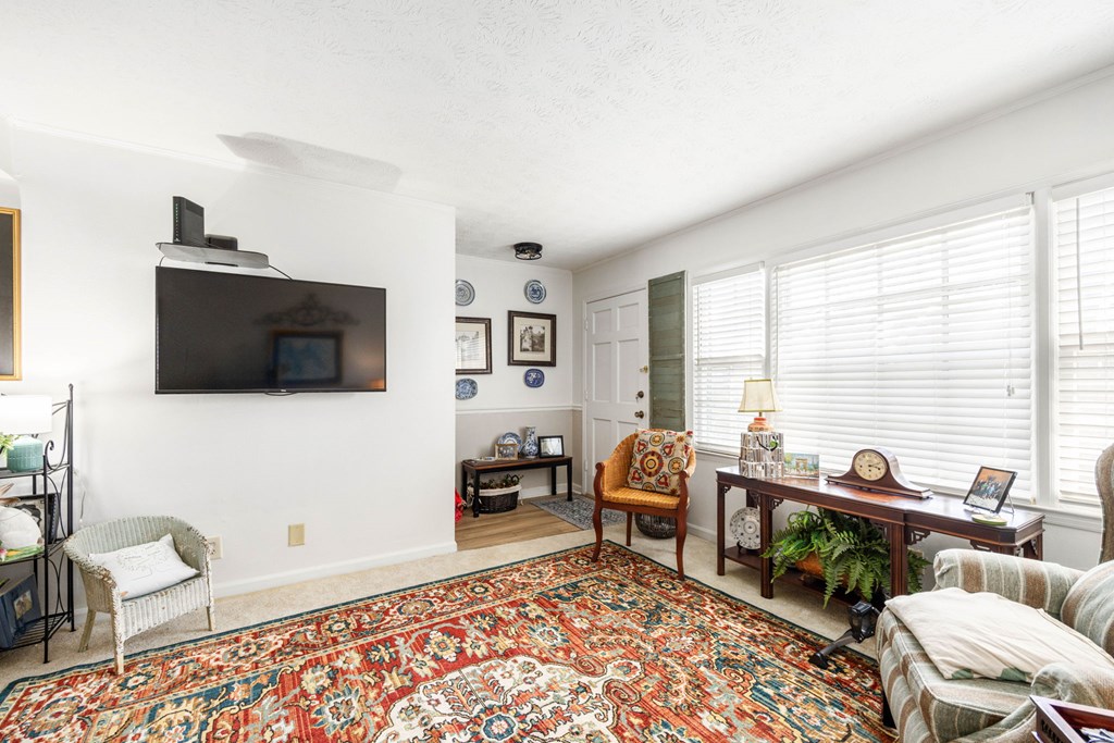 6101 River Road, Unit 15 Columbus, GA 31904 - Photo 6 of 22 a living room with furniture and a flat screen tv