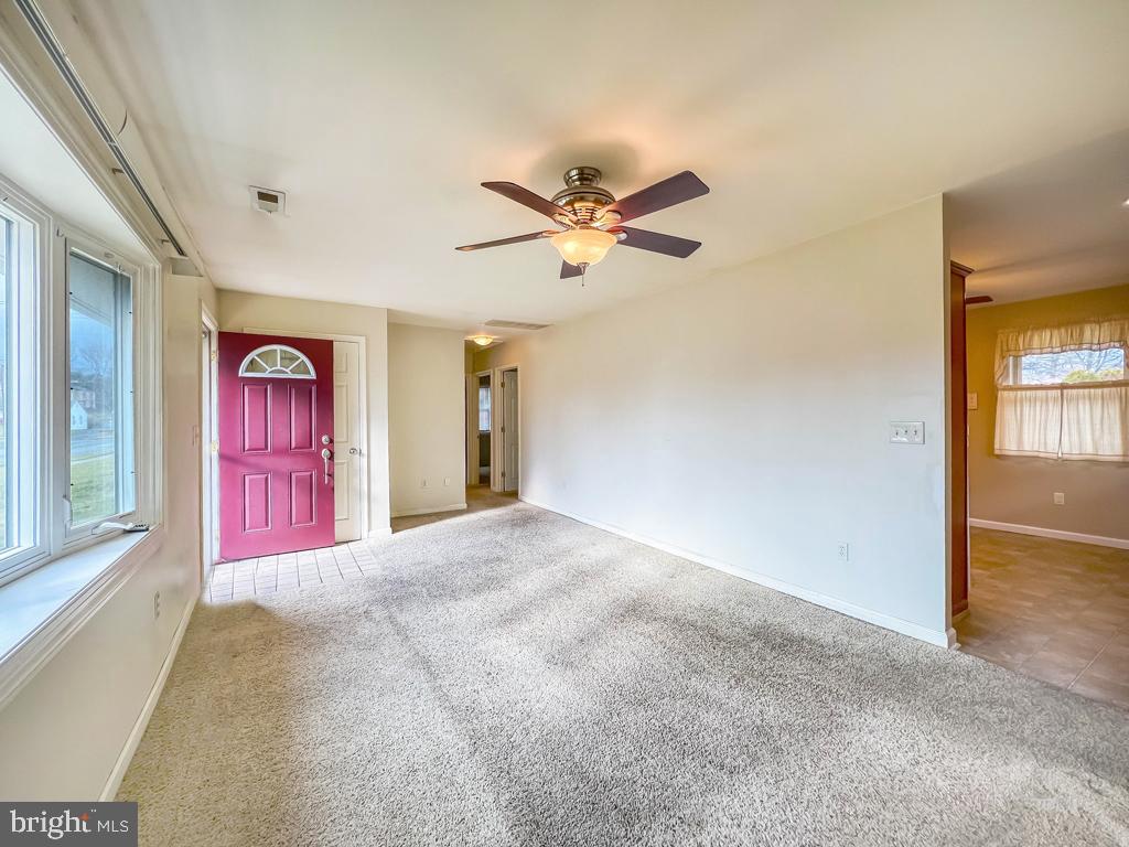 3843 Dresher Road Bensalem, PA 19020 - Photo 18 of 25 Living room flows into the kitchen area