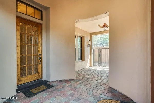 a view of entryway and hall