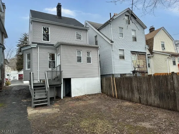front view of a house with a garage