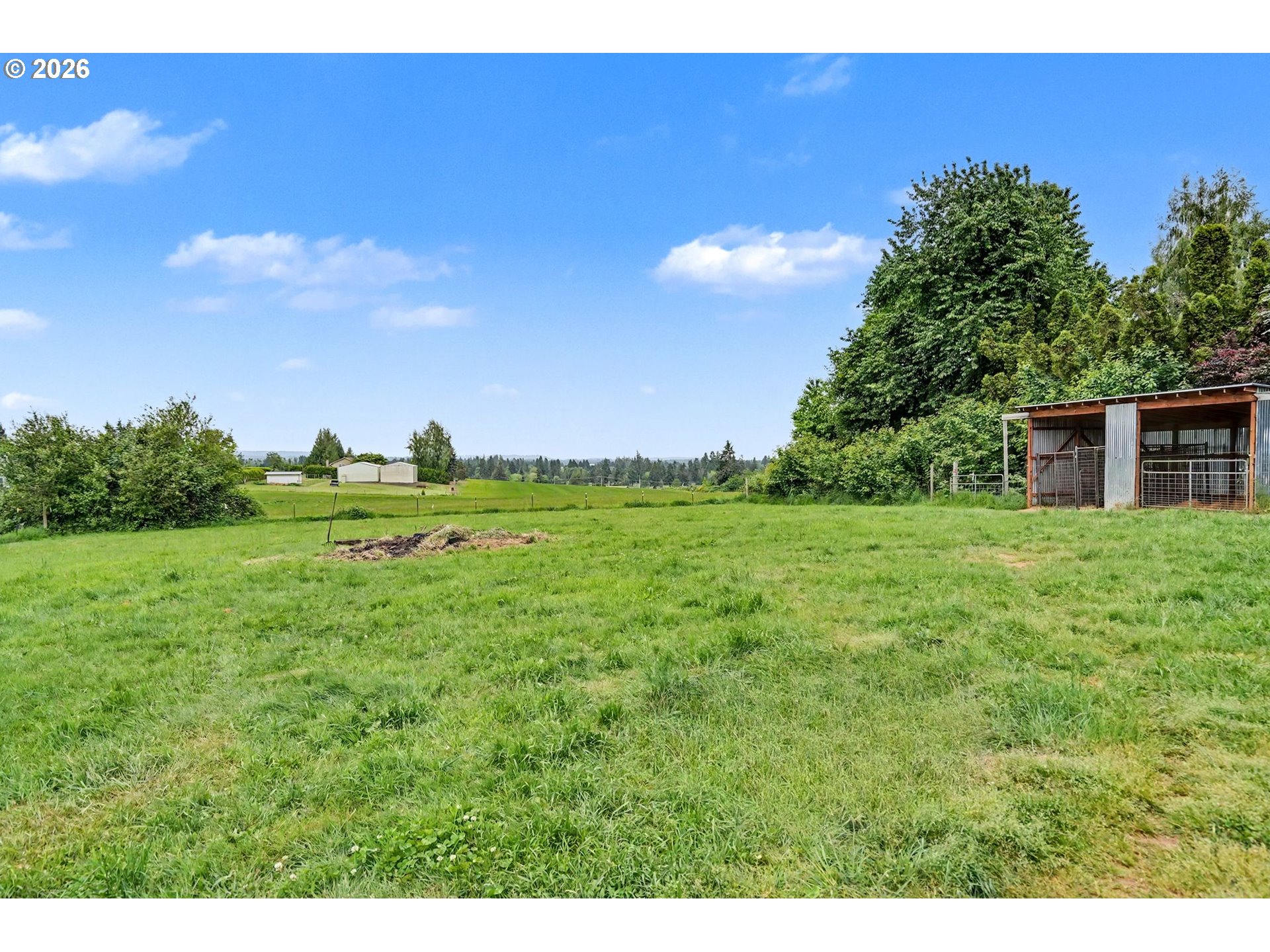 11862 Steinkamp Road Southeast Aumsville, OR 97325 - Photo 48 of 48 a backyard of a house with lots of green space