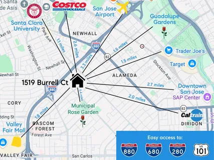 $1,249,000 | 1519 Burrell Court, San Jose, CA 95126