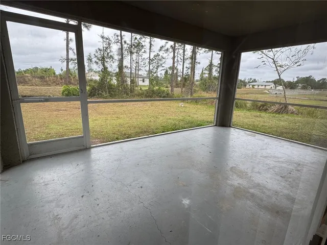 a view of an outdoor space with a lake view