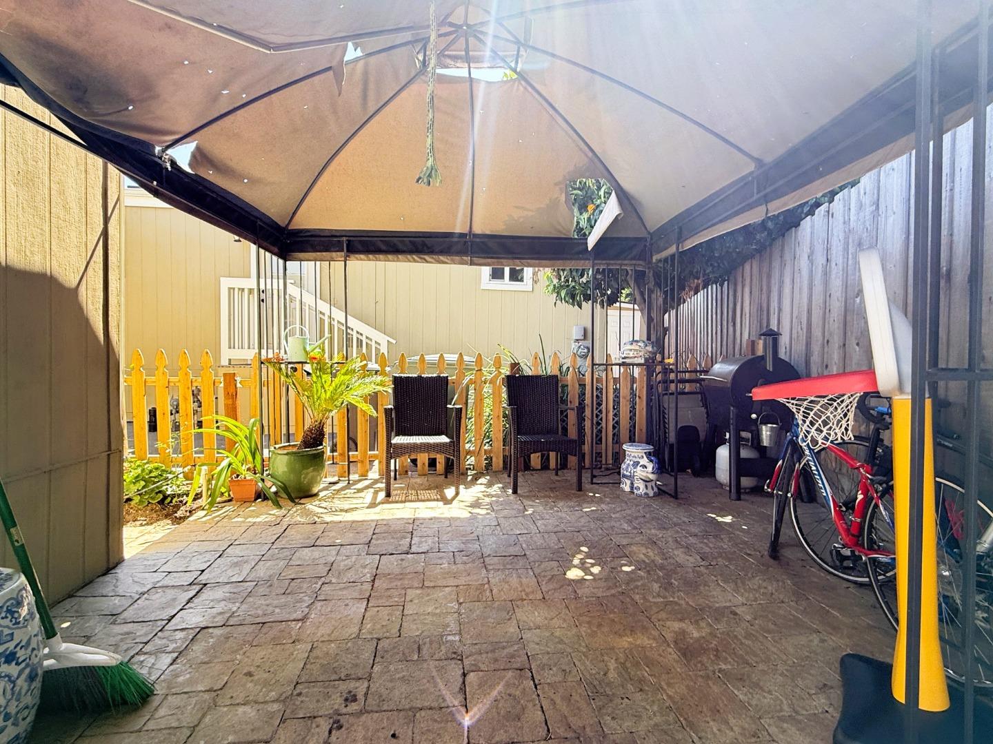 191 East El Camino Real, Unit 138 Mountain View, CA 94040 - Photo 21 of 23 a view of outdoor space with porch