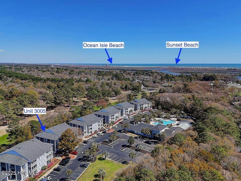 155 Royal Poste Road, Unit 3005 Sunset Beach, NC 28468 - Photo 25 of 42 Aerial location