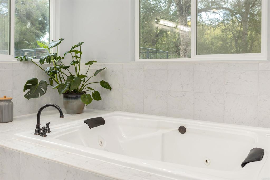 26352 Eagle Gap Road Santa Ysabel, CA 92070 - Photo 12 of 52 a bathroom with a sink a vanity and a bathtub