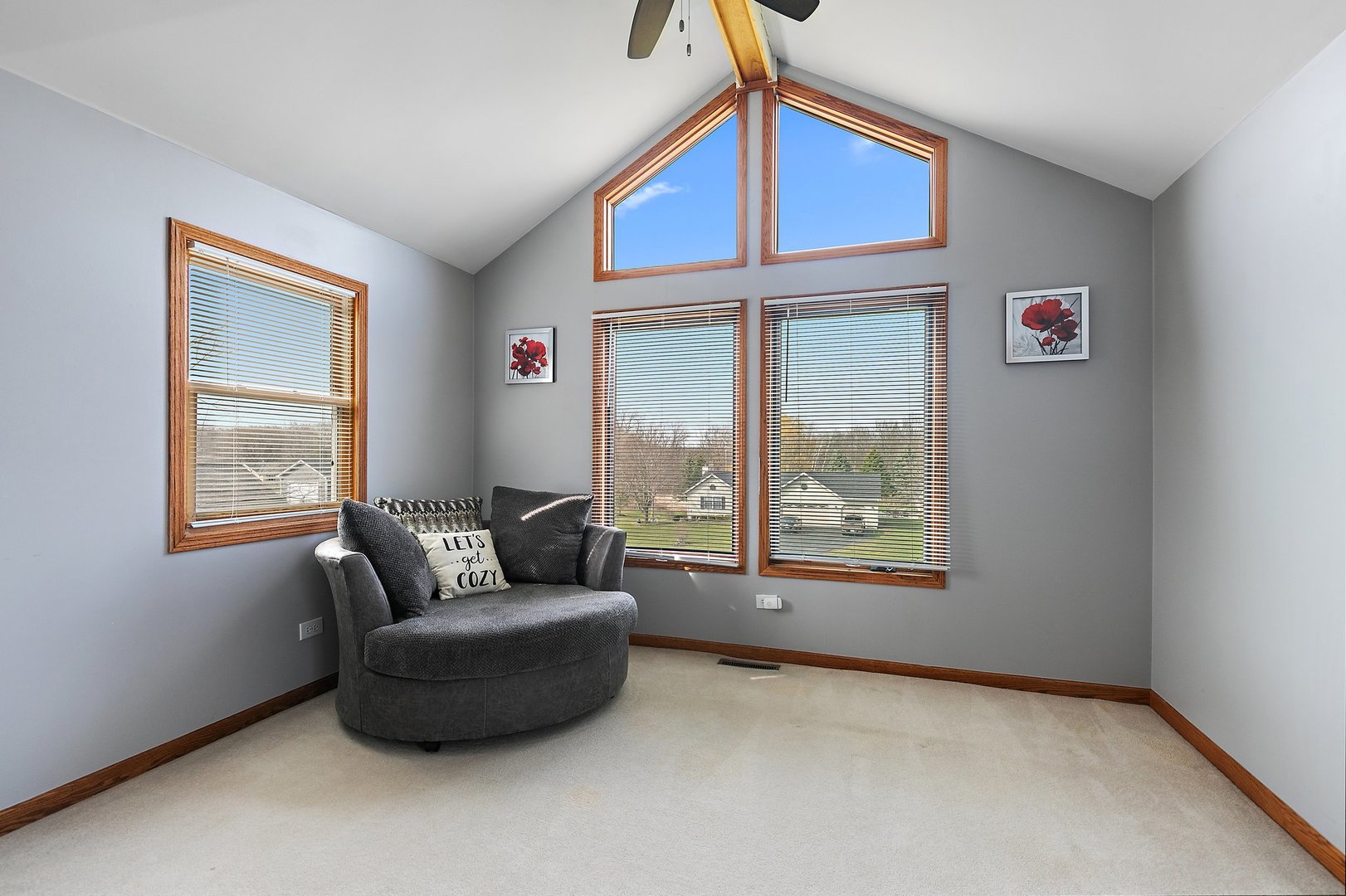 8911 Burton Road Wonder Lake, IL 60097 - Photo 26 of 35 a living room with furniture and a window