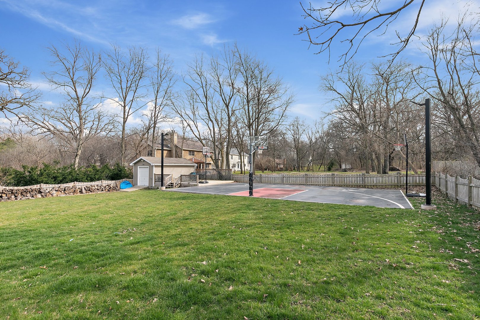 8911 Burton Road Wonder Lake, IL 60097 - Photo 34 of 35 a house view with swimming pool in front of it