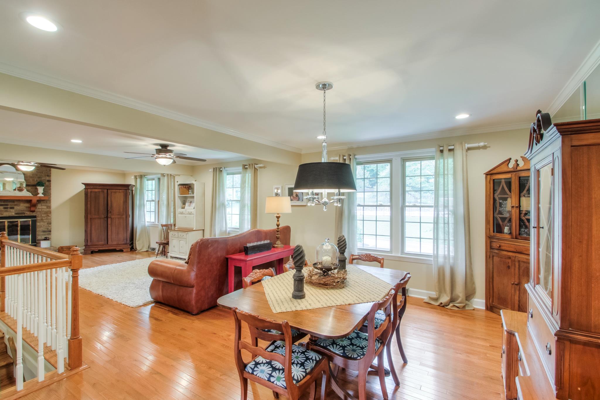 1160 Vanderbilt Road Mount Juliet, TN 37122 - Photo 8 of 28 a living room with furniture kitchen view and a chandelier