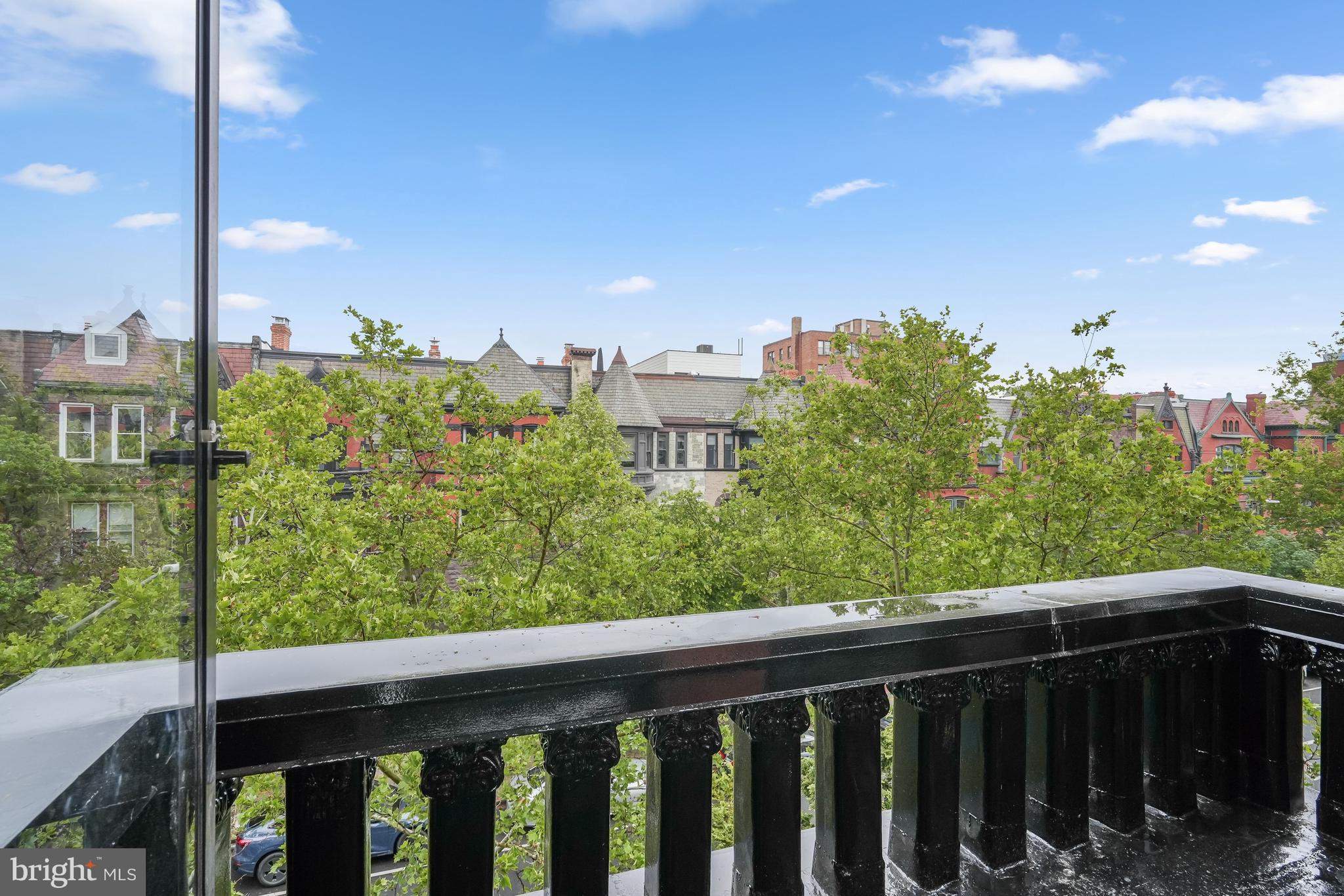 1716 Q Street Northwest Washington, DC 20009 - Photo 20 of 47 Balcony from Primary Bedroom