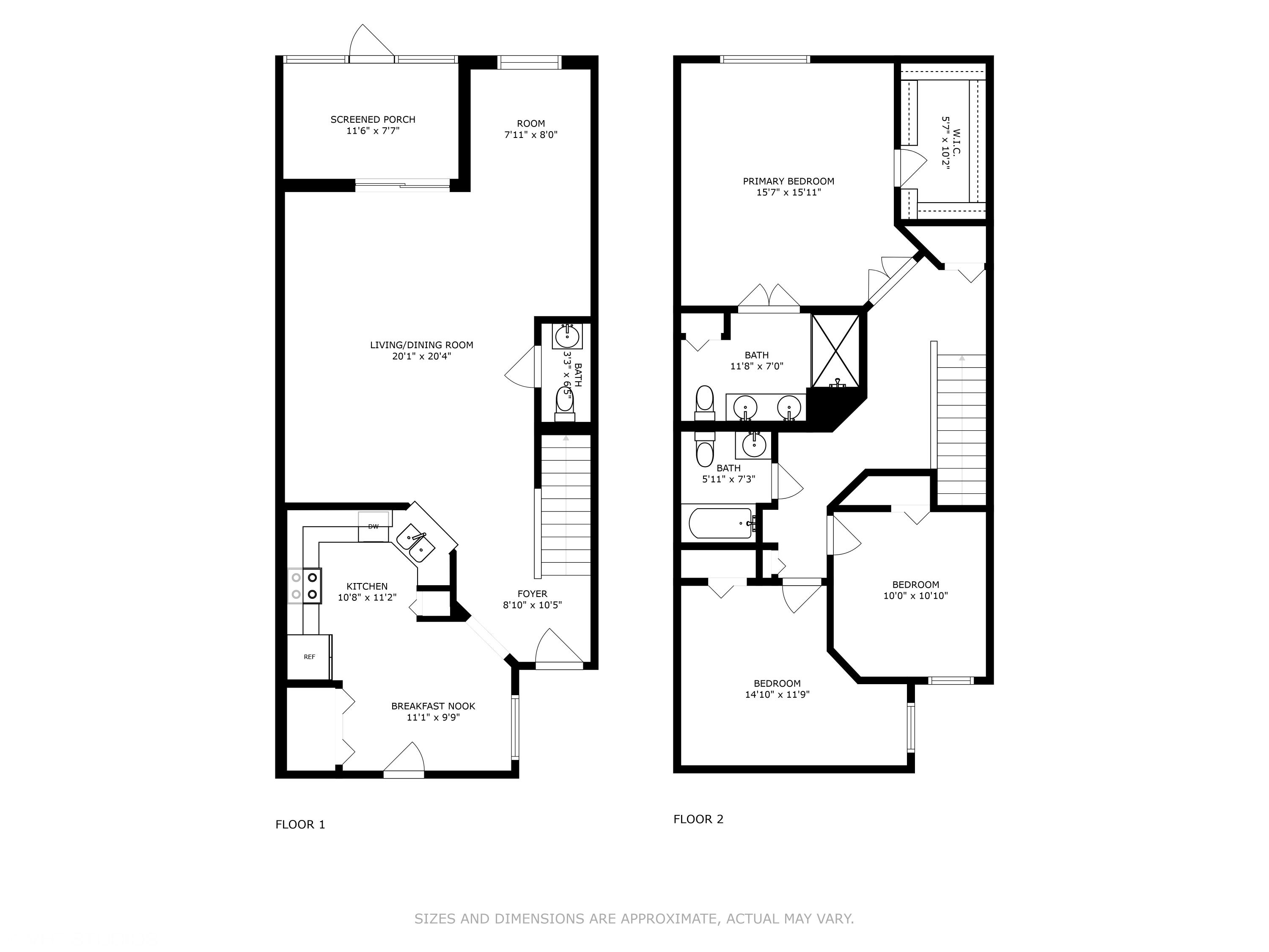 103 Lighthouse Circle, Unit D Tequesta, FL 33469 - Photo 34 of 36 2ND & 3RD BEDROOM WING TO SECOND FLOOR
