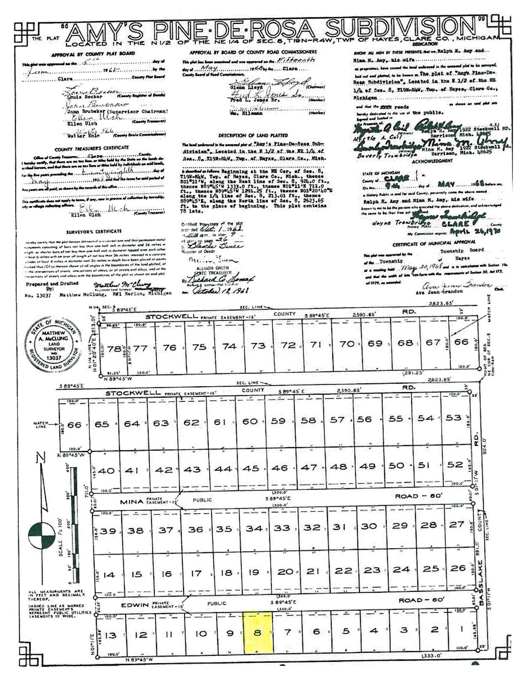Lot 8 Edwin Road Harrison, MI 48625 - Photo 3 of 3