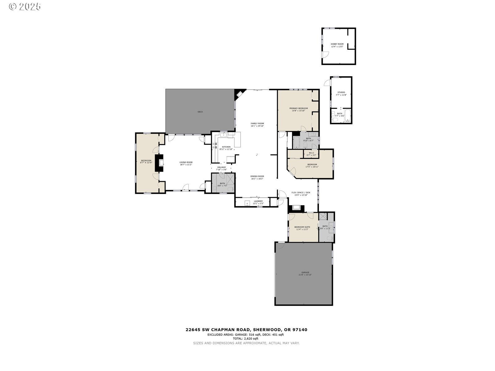 22645 Southwest Chapman Road Sherwood, OR 97140 - Photo 48 of 48 a picture of floor plan