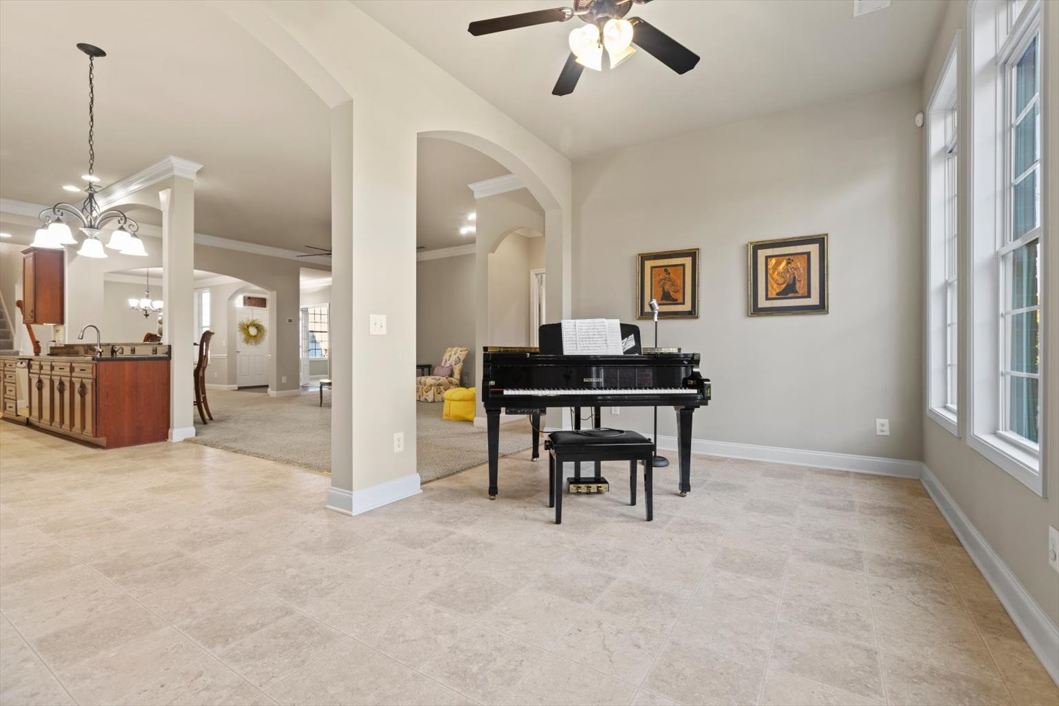 1114 Chickadee Circle Hermitage, TN 37076 - Photo 15 of 39 a view of a livingroom with furniture and chandelier