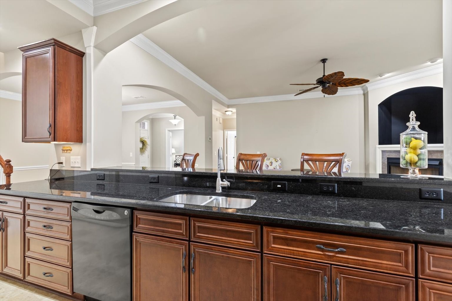 1114 Chickadee Circle Hermitage, TN 37076 - Photo 24 of 39 a bathroom with a granite countertop sink and a mirror