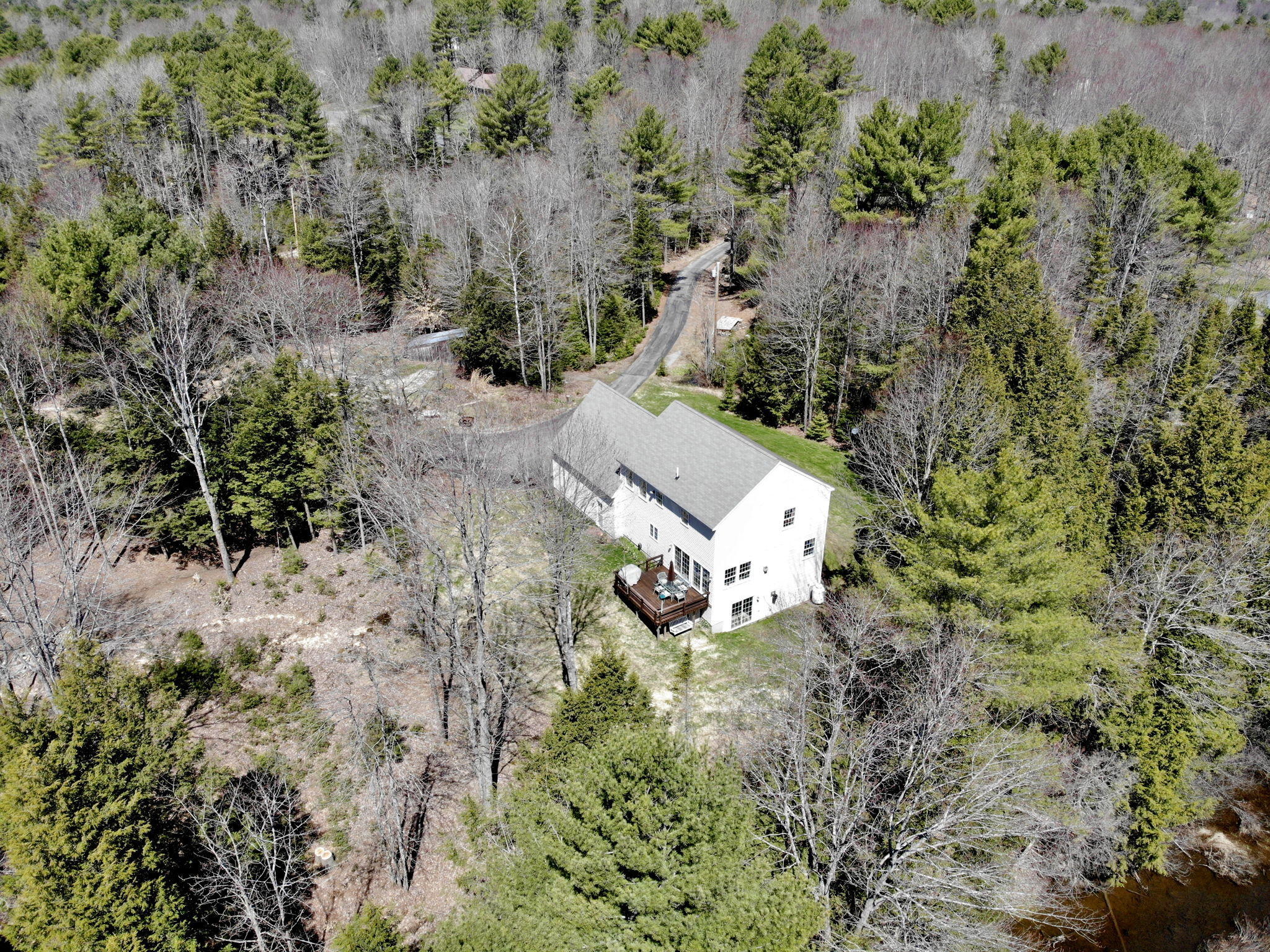 125 Dewitt Hill Road Durham, ME 04222 - Photo 27 of 32 Aerial