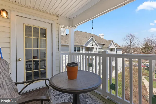 a view of balcony and patio