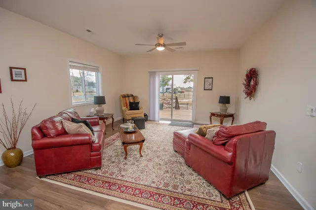 a living room with furniture or couch and a window