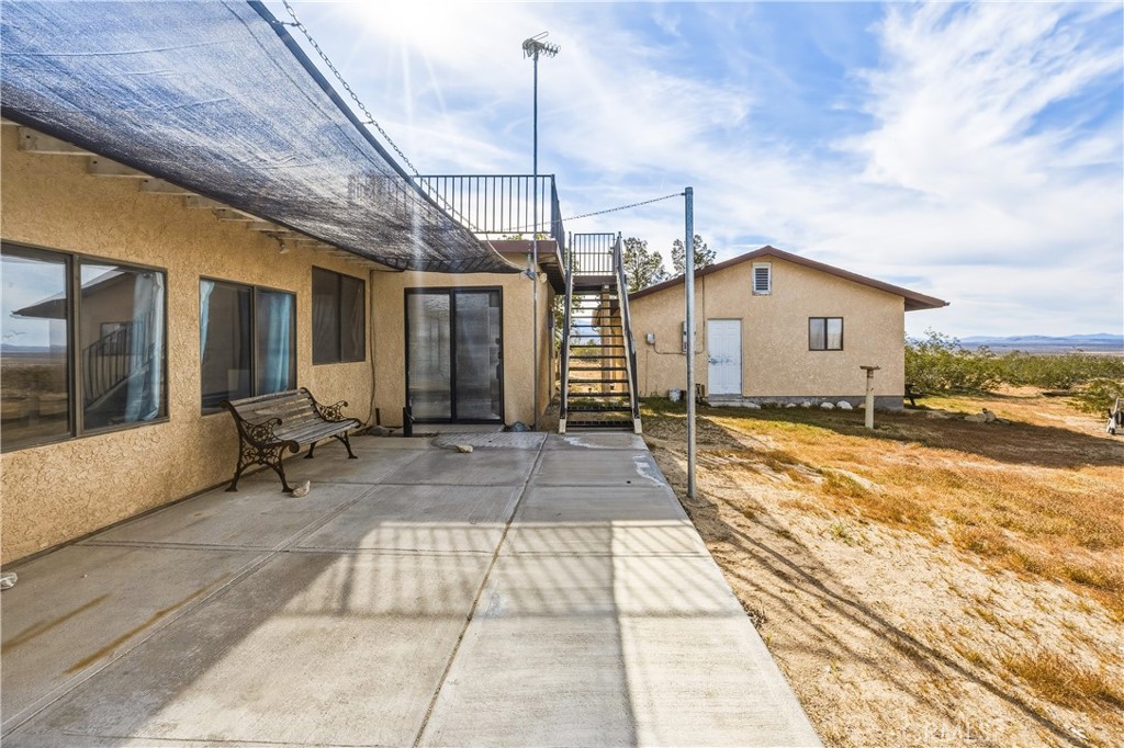5975 Desert Star Road Johnson Valley, CA 92285 - Photo 25 of 74 main house back porch