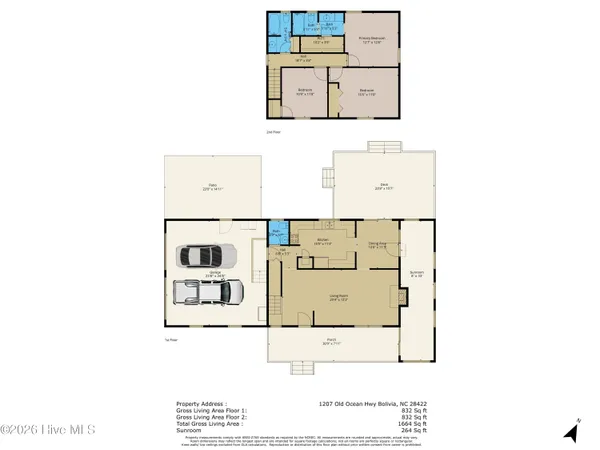 $349,000 | 1207 Old Ocean Highway, Bolivia, NC 28422