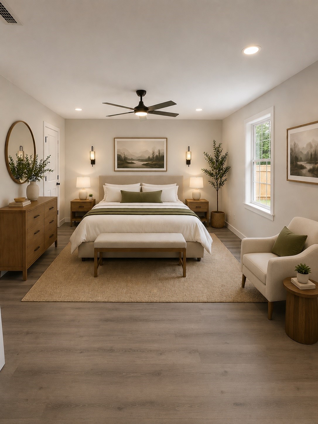 323 Spruce Lake Road Houston, TX 77336 - Photo 10 of 18 Virtually Staged Master Bedroom