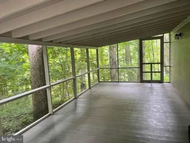 a view of outdoor space with deck
