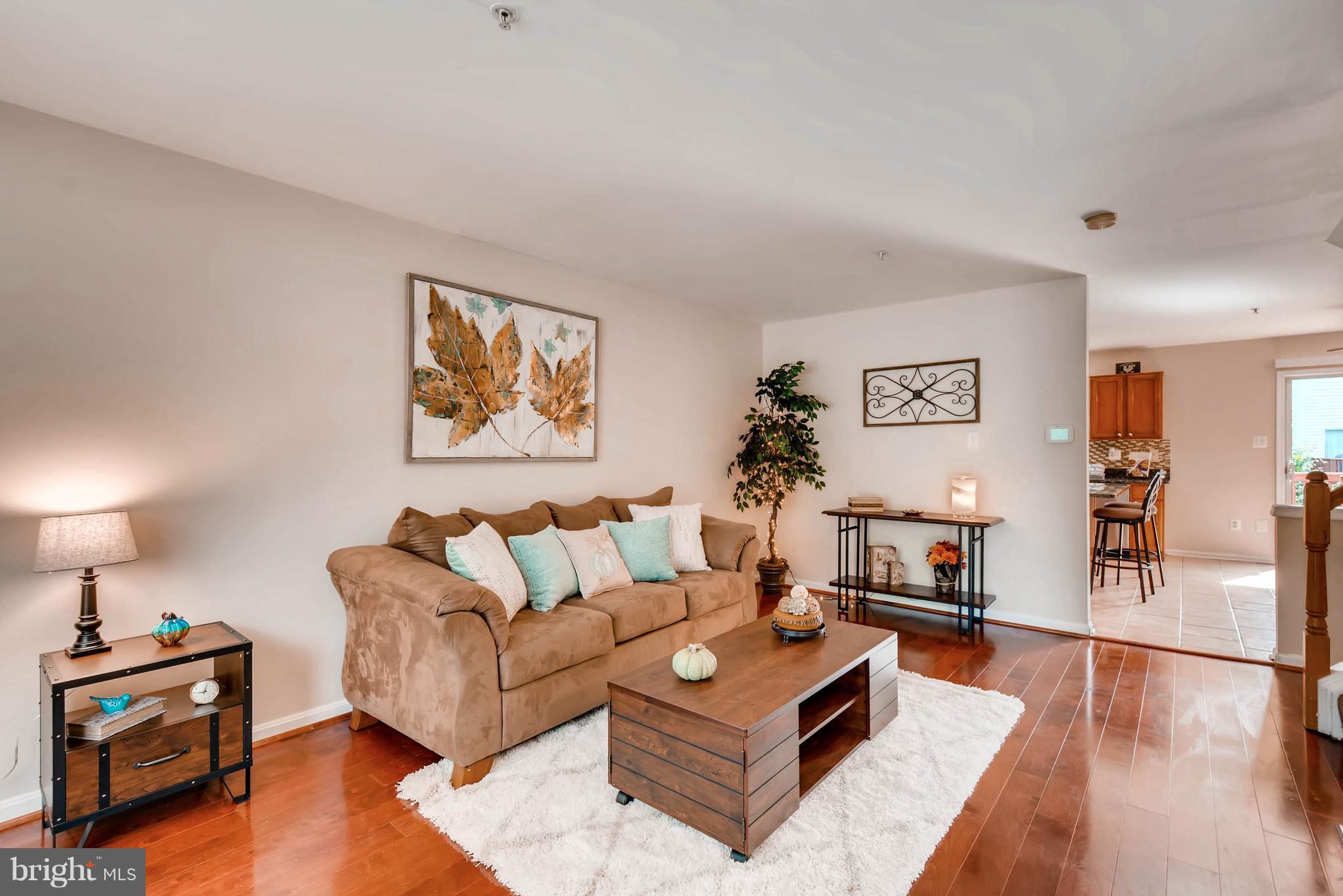 4503 Ingham Road Owings Mills, MD 21117 - Photo 2 of 22 Living Room to Kitchen
