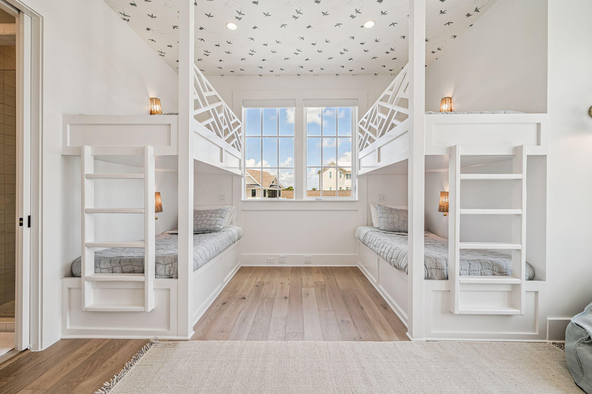 80 Green St Inlet Beach Inlet Beach, FL 32461 - Photo 26 of 111 a view of entryway and hall with wooden floor