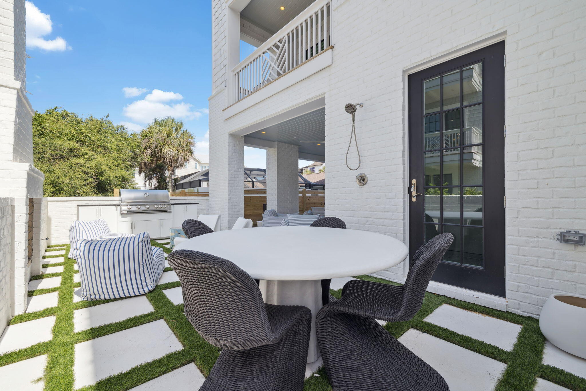 80 Green St Inlet Beach Inlet Beach, FL 32461 - Photo 89 of 111 a view of a dining room with furniture and wooden floor