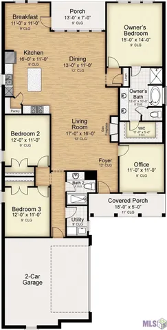 $374,990 | 14446 Caroline Way, St. George, LA 70810