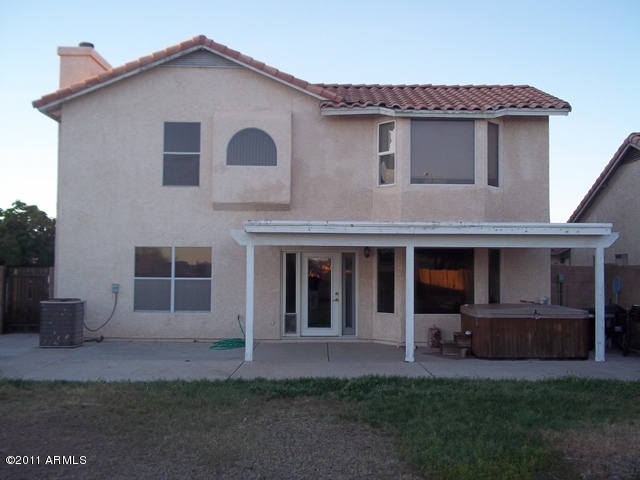 7817 West Boca Raton Road Peoria, AZ 85381 - Photo 12 of 12 COVERED PATIO & SPA