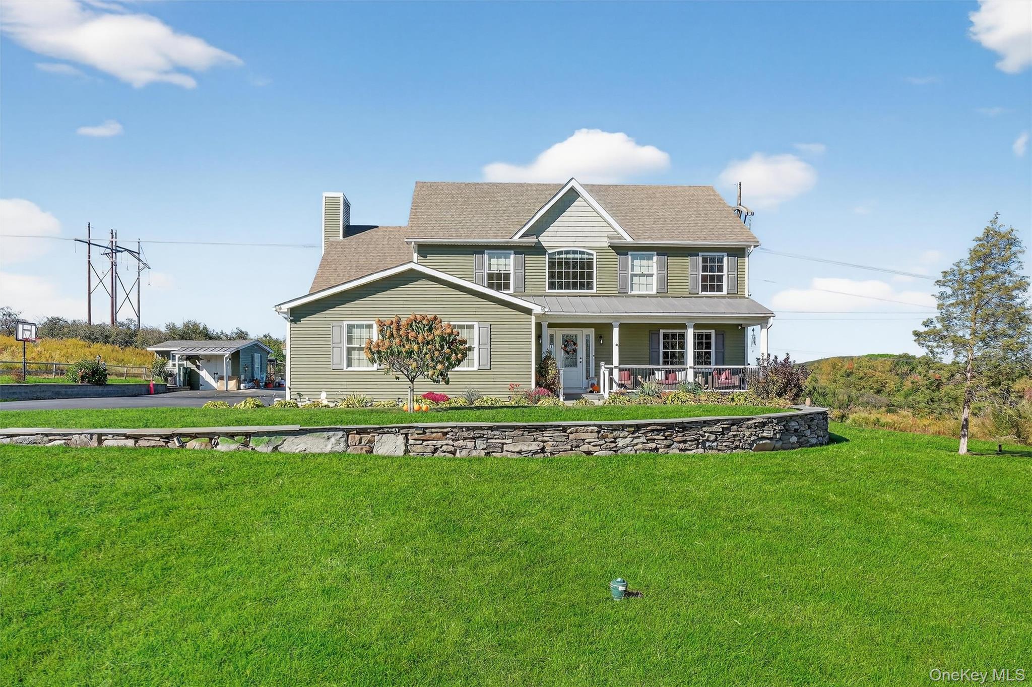 10 Domingues Road Newburgh, NY 12550 - Photo 1 of 30 Two-story colonial with a covered front porch, and front lawn