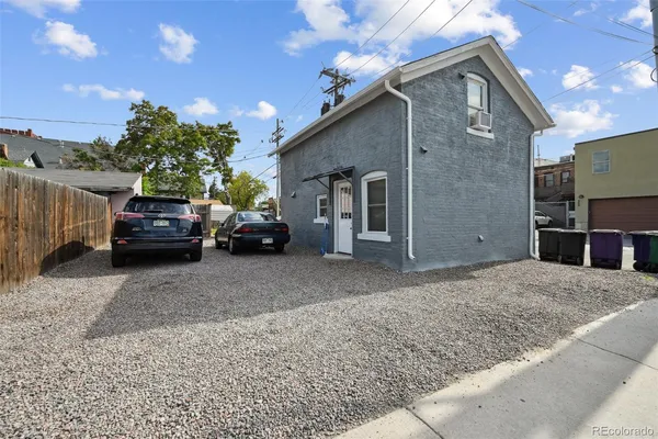 a view of a car garage