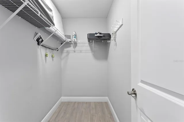 an aerial view of a city and lake view