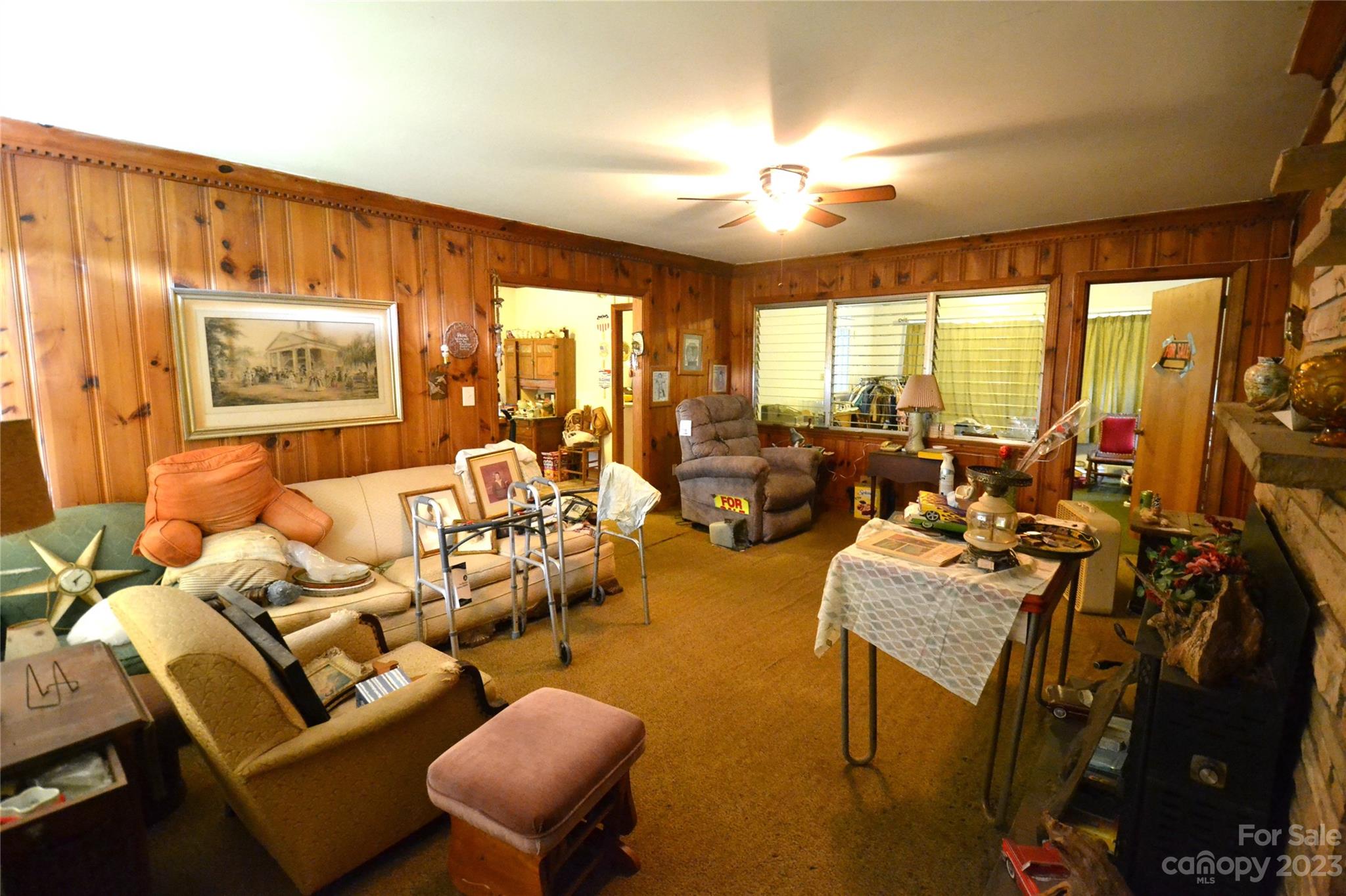 248 George Wright Road Polkton, NC 28135 - Photo 5 of 37 a living room with furniture and a large window
