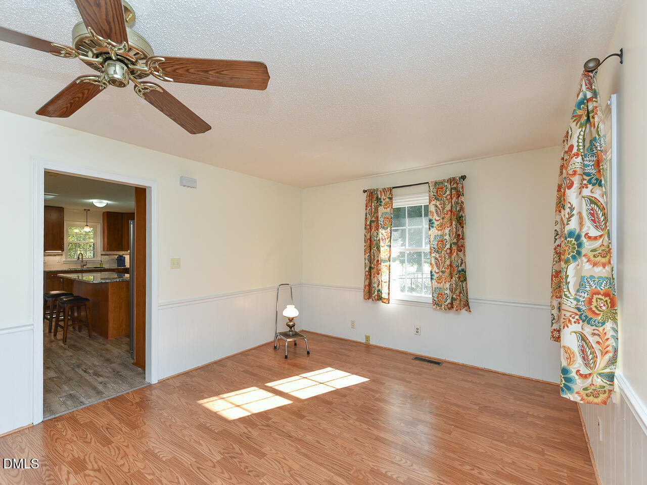 178 Paceville Road Selma, NC 27576 - Photo 14 of 30 a view of empty room with window and ceiling fan