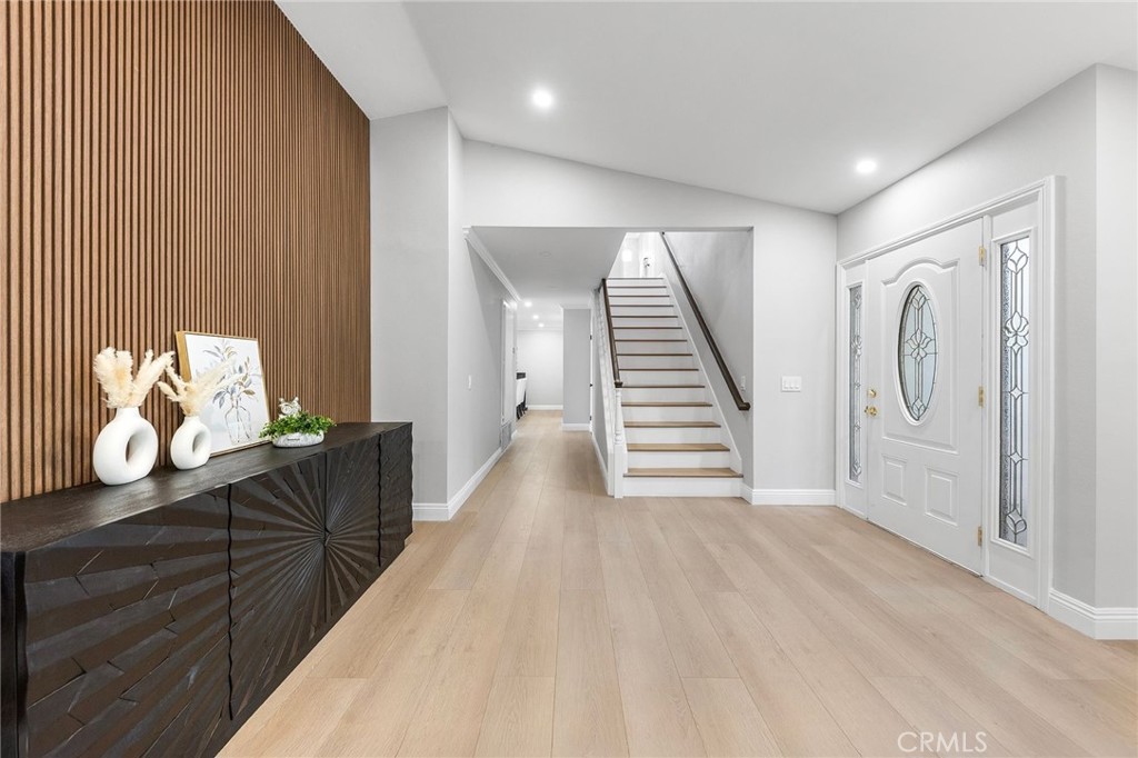 8093 Banyan Street Rancho Cucamonga, CA 91701 - Photo 28 of 65 a view of entryway with wooden floor