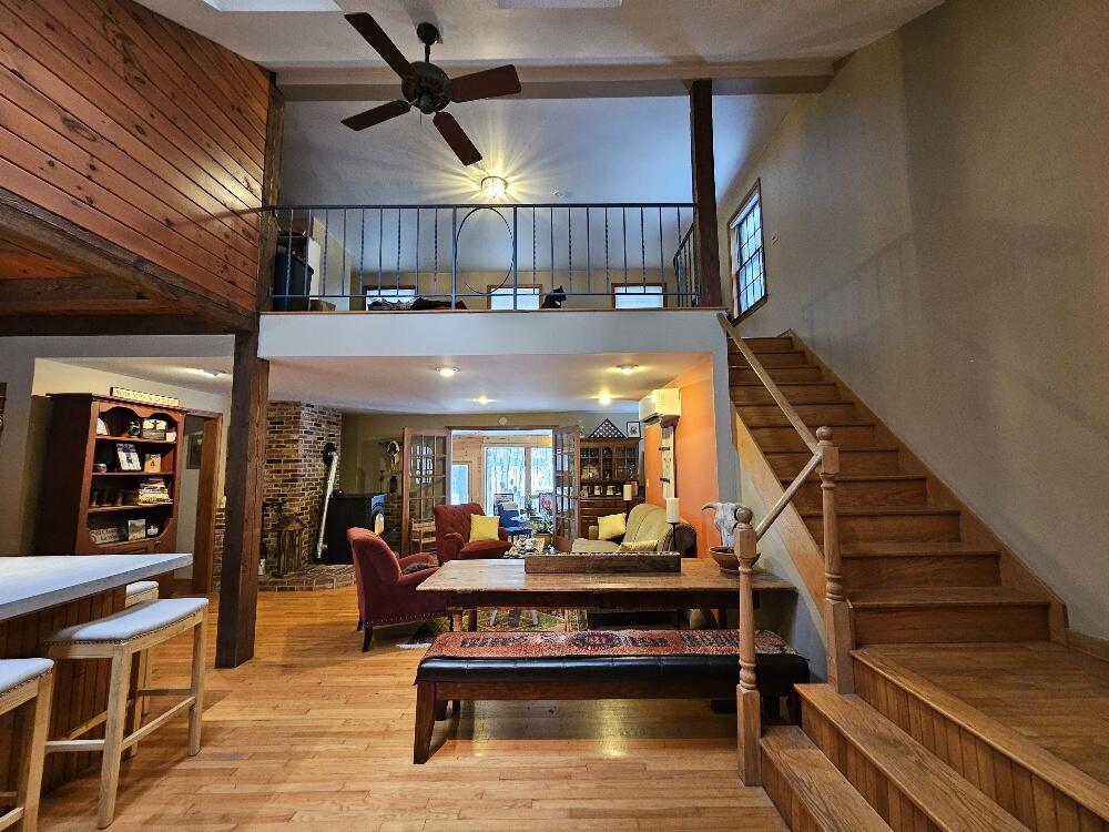 558 Castle Island Road Mount Vernon, ME 04352 - Photo 19 of 97 faminly room upstairs