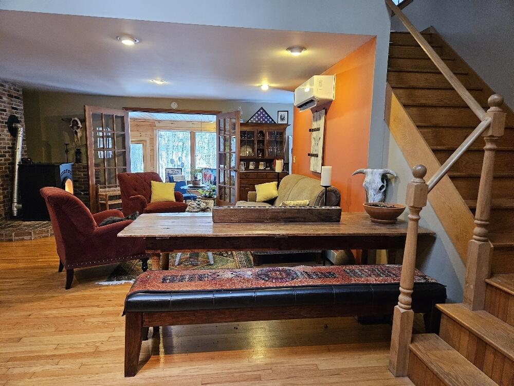 558 Castle Island Road Mount Vernon, ME 04352 - Photo 21 of 97 Living Room and Dining Area