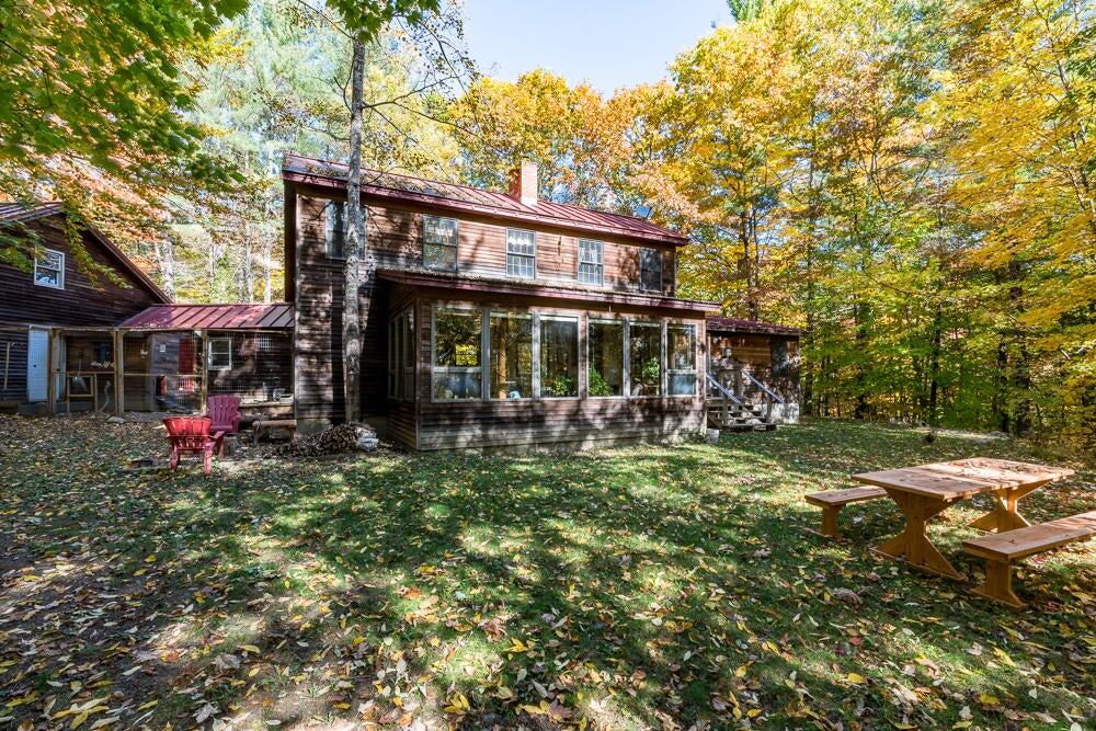 558 Castle Island Road Mount Vernon, ME 04352 - Photo 73 of 97 Exterior Back Before New Deckand Sliding