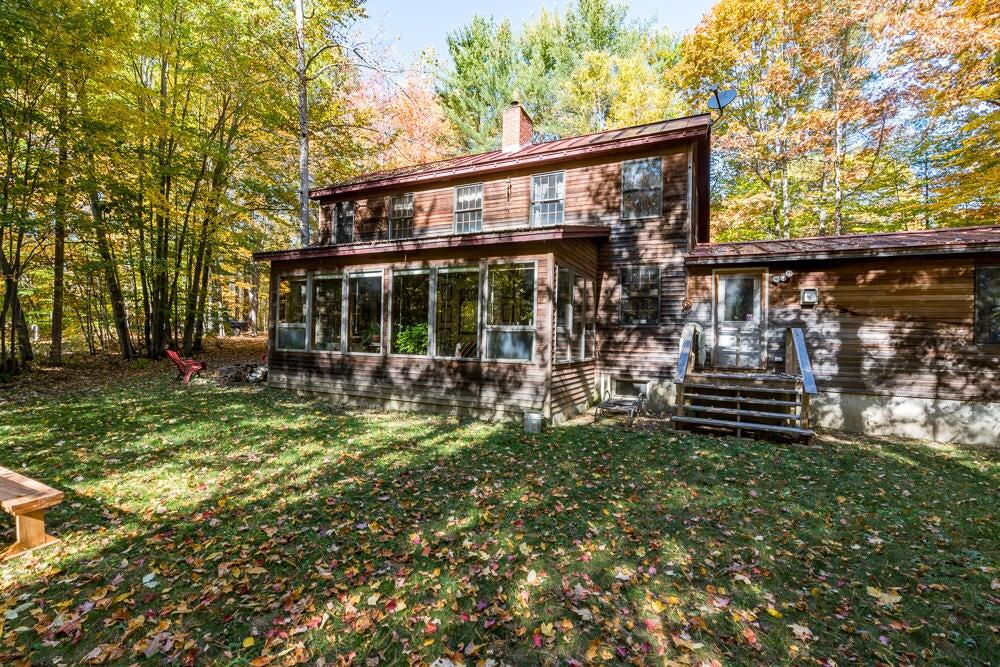 558 Castle Island Road Mount Vernon, ME 04352 - Photo 74 of 97 Exterior Back Before New Deck and Slidin