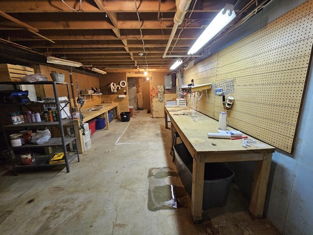 558 Castle Island Road Mount Vernon, ME 04352 - Photo 90 of 97 Basement Workshop