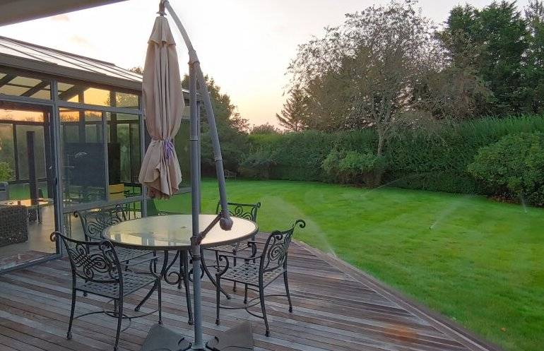 491 Butter Lane Bridgehampton, NY 11932 - Photo 35 of 39 a outdoor view with a sitting space