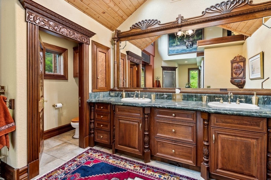 940 McCaffery Road Bigfork, MT 59911 - Photo 24 of 70 Primary Bath Vanity