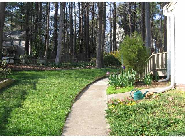210 Winterberry Ridge Drive Durham, NC 27713 - Photo 18 of 24 View from the deck - early Spring