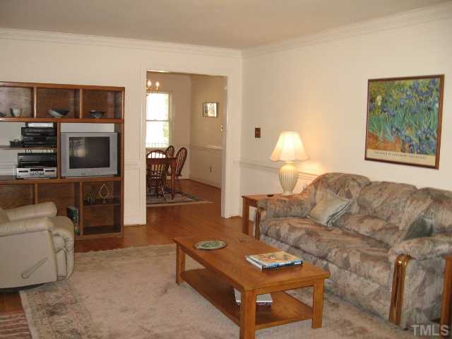 Living room looking into dining room