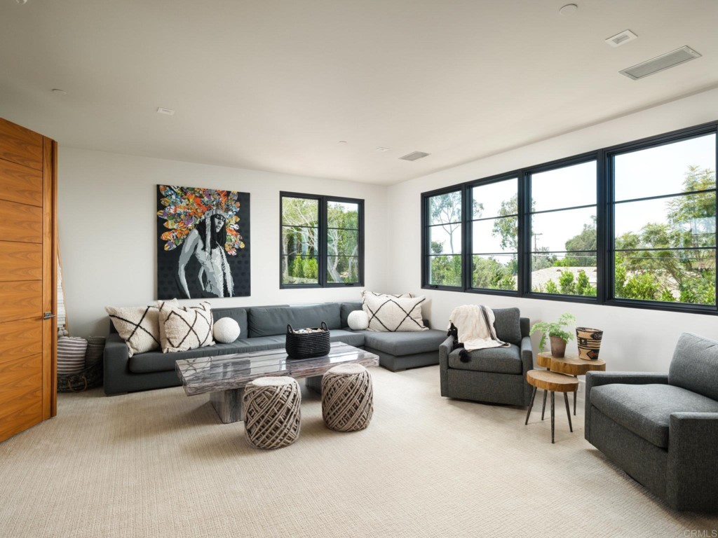 5516 La Crescenta Road Rancho Santa Fe, CA 92067 - Photo 50 of 68 a living room with furniture and a large window