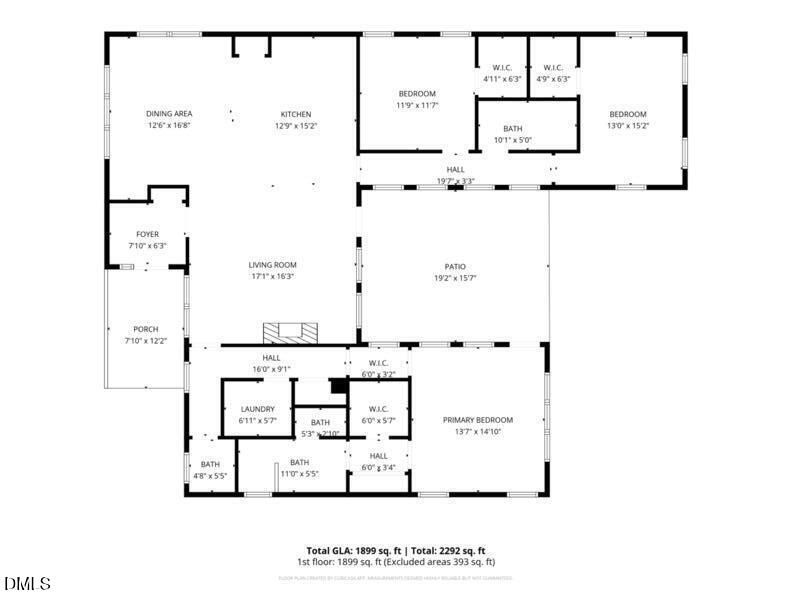 817 North King Charles Road Raleigh, NC 27610 - Photo 42 of 42 817NKingCharlesFloorplan copy