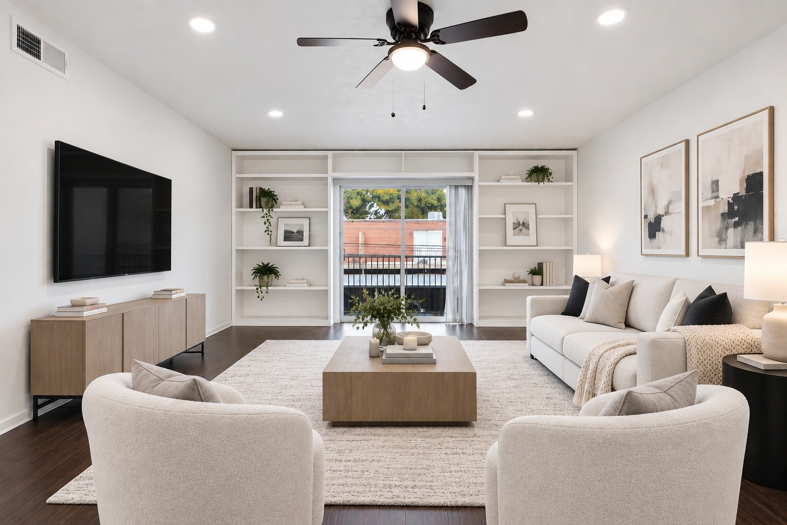 1901 South Voss Road, Unit 33 Houston, TX 77057 - Photo 3 of 19 Spacious living room!
*This photo has been virtually staged*