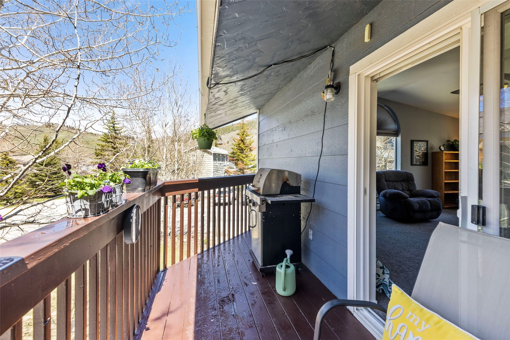 654 Alpine Road Dillon, CO 80435 - Photo 37 of 40 Balcony with area for grilling